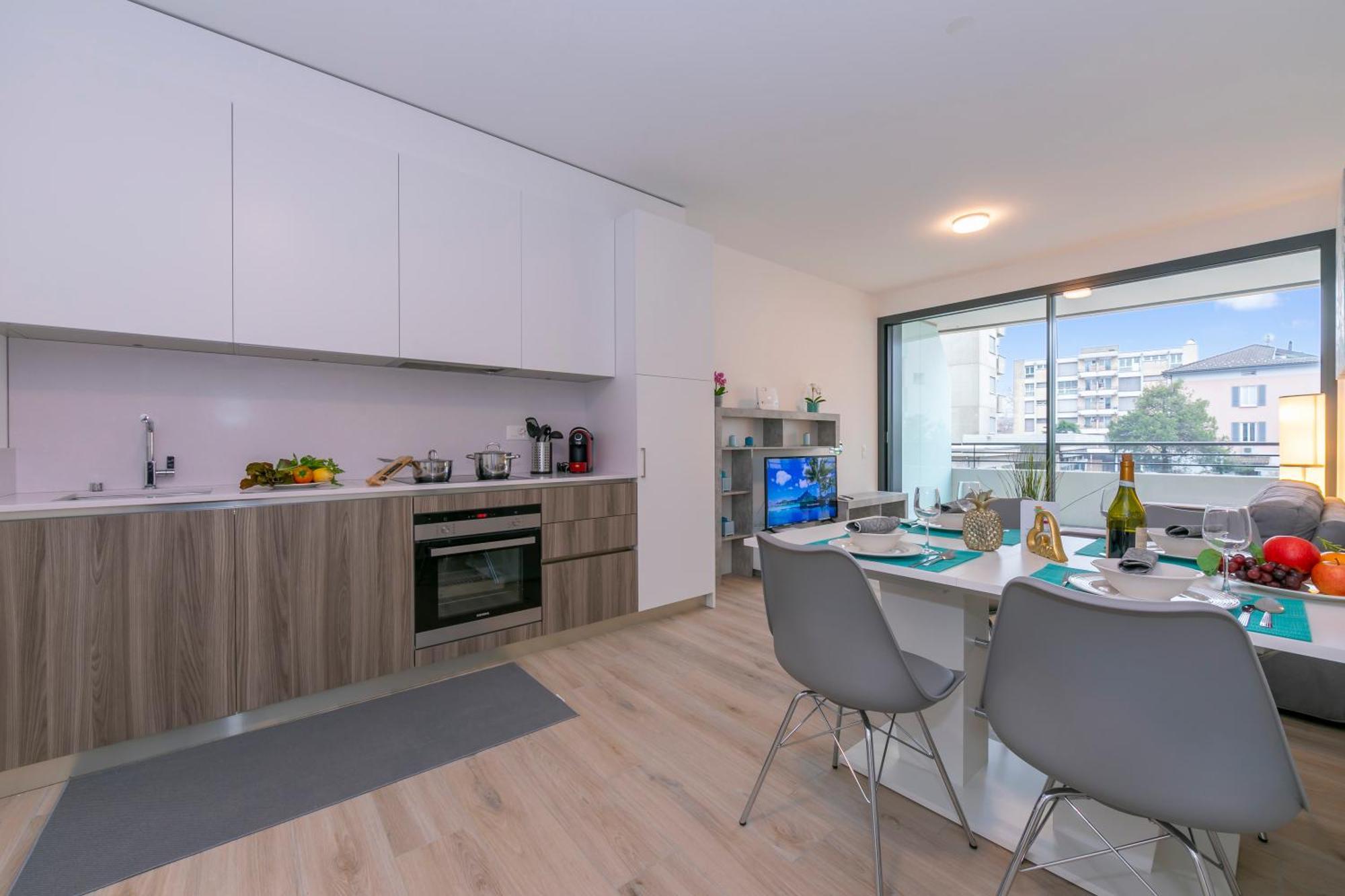 Viganello Beautiful Home - Happy Rentals מראה חיצוני תמונה